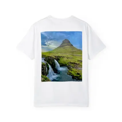 Kirkjufell Mountain Waterfall Iceland Green Landscape
