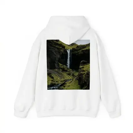 Iceland Waterfall Mossy Canyon River Landscape