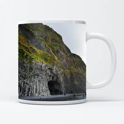 Reynisfjara Black Beach Basalt Columns Iceland