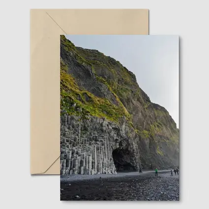 Reynisfjara Black Beach Basalt Columns Iceland