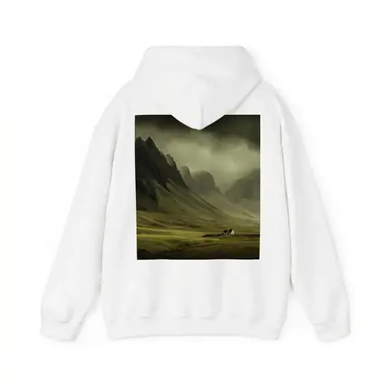 Dramatic Mountain Valley Iceland Moody Landscape