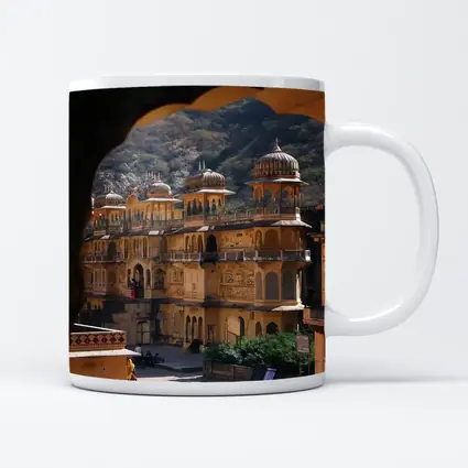 Galta Ji Temple Jaipur India Arch View
