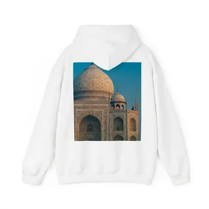 Taj Mahal Dome Blue Sky India