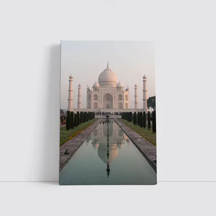 Taj Mahal Reflection Pool Agra India