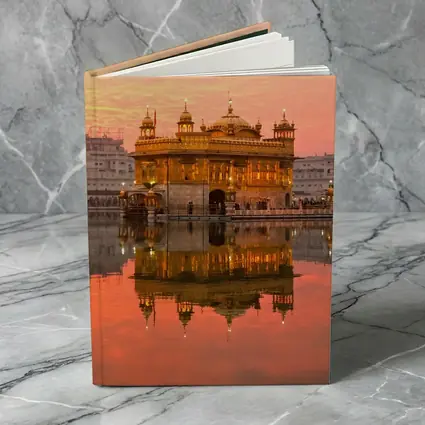 Golden Temple Amritsar Sunset Reflection