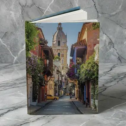 Cartagena Colombia Old Town Cathedral Street