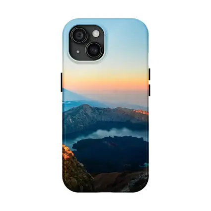 Rinjani Volcano Crater Lake Sunrise View
