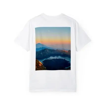 Rinjani Volcano Crater Lake Sunrise View