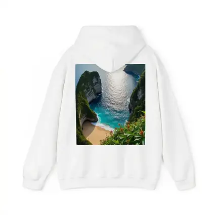 Tropical Cliffside Beach Turquoise Ocean View