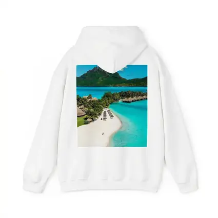 Bora Bora Tropical Beach Crystal Blue Lagoon