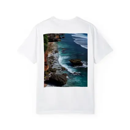 Bali Cliffside Turquoise Ocean Rocky Beach