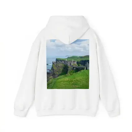 Dunluce Castle Ruins Irish Coastal Cliffs