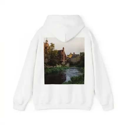 Dean Village River Edinburgh Scotland Stone Buildings