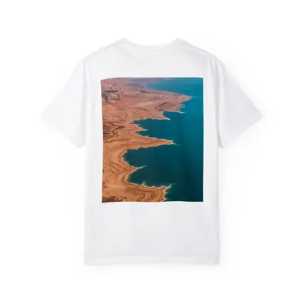 Dead Sea Aerial View Desert Coast