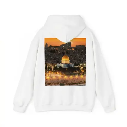 Dome of the Rock Jerusalem Sunset Skyline