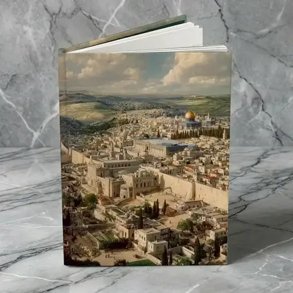Jerusalem Old City Aerial Panoramic View