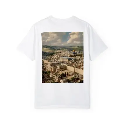 Jerusalem Old City Aerial Panoramic View