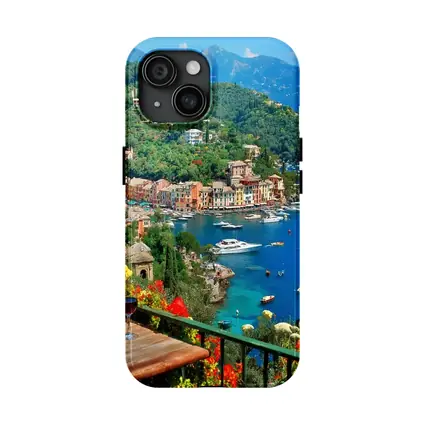 Portofino Italy Harbor Colorful Coastal Village View