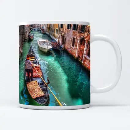 Venice Canal Gondola Italy Turquoise Water