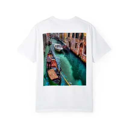 Venice Canal Gondola Italy Turquoise Water