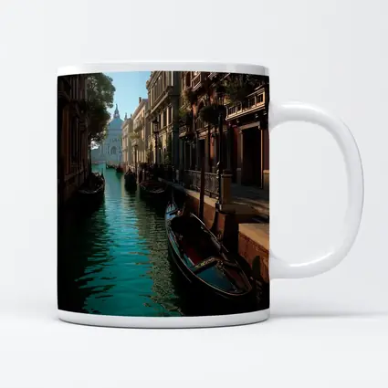 Venice Canal Gondolas Historic Architecture Italy