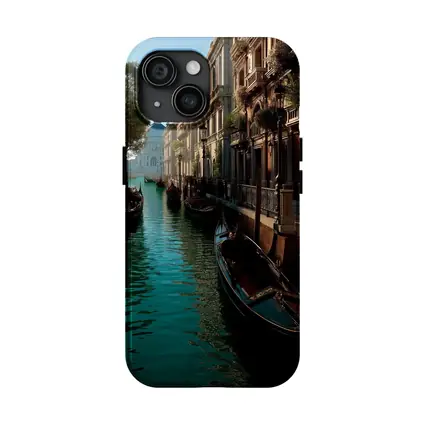 Venice Canal Gondolas Historic Architecture Italy