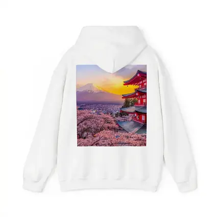 Chureito Pagoda Cherry Blossoms Mount Fuji Sunset