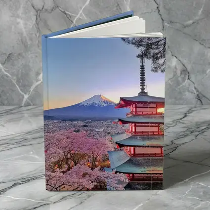 Chureito Pagoda Mount Fuji Cherry Blossoms Sunset