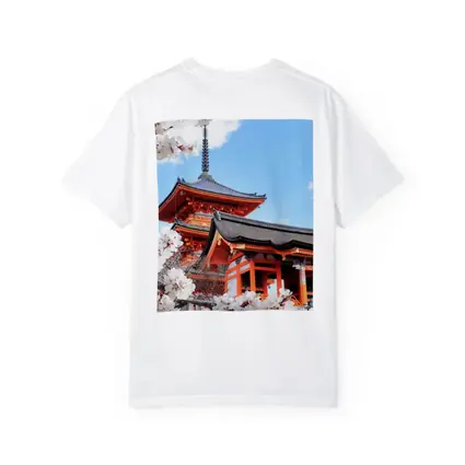 Kiyomizu Temple Cherry Blossoms Kyoto Japan