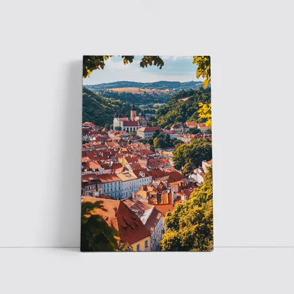 Prague Czech Republic Old Town Rooftops View