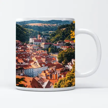 Prague Czech Republic Old Town Rooftops View
