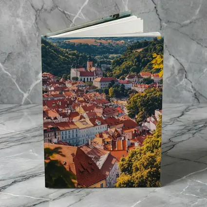 Prague Czech Republic Old Town Rooftops View