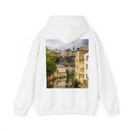Luxembourg City Old Town River View