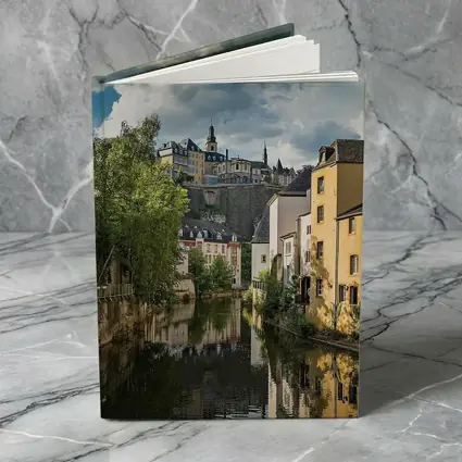Luxembourg City Canal Old Town View