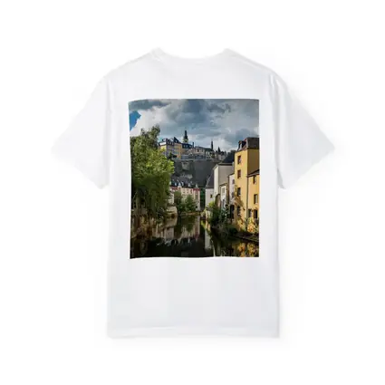 Luxembourg City Canal Old Town View