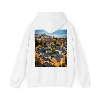 Luxembourg City Old Town Evening Cityscape