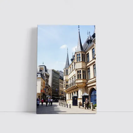 Grand Ducal Palace Luxembourg City Street