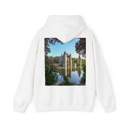 Medieval Castle Reflected In Moat Water