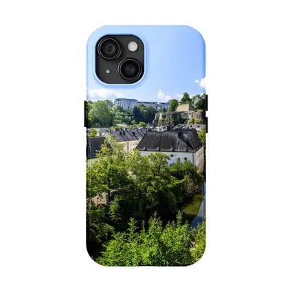 Luxembourg City Grund District River View