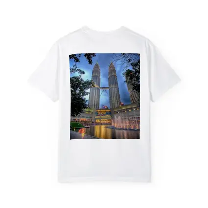 Petronas Twin Towers Kuala Lumpur Night Fountains