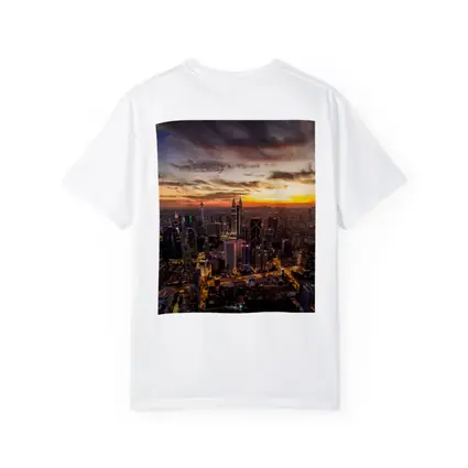 Kuala Lumpur Skyline at Golden Sunset