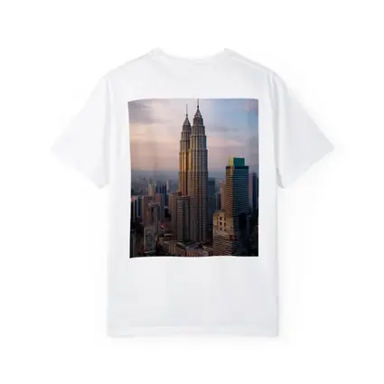 Petronas Twin Towers Kuala Lumpur Sunset Skyline