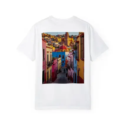Guanajuato Mexico Colorful Colonial Street Scene