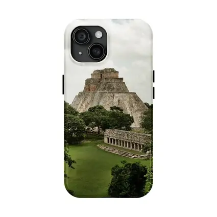 Mayan Pyramid Uxmal Ancient Ruins Mexico