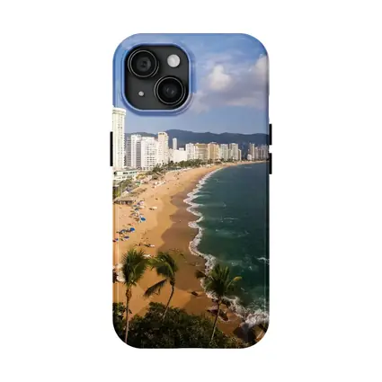Acapulco Beach Skyline Coastal City View