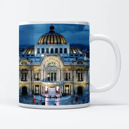 Palacio de Bellas Artes Mexico City Night