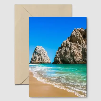 Cabo San Lucas Rocky Beach Clear Sky