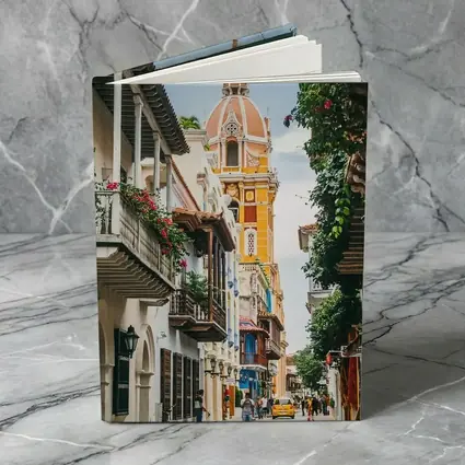 Cartagena Old Town Cathedral Street Colombia