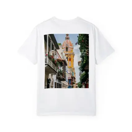 Cartagena Old Town Cathedral Street Colombia