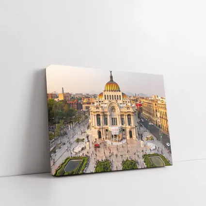 Palacio de Bellas Artes Mexico City Skyline